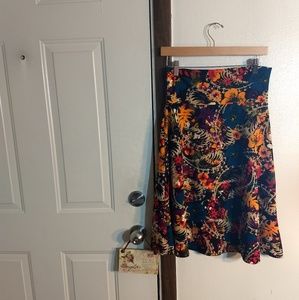 Lularoe Medium Floral Azure